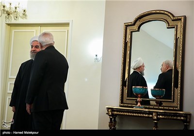 Pakistan Başbakanı Navaz Şerif ve İran Cumhurbaşkanı Hassan Ruhaninin Görüşü