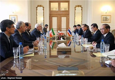 Foreign Ministers of Iran, Thailand Meet in Tehran