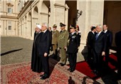 استقبال رسمی رئیس‌جمهور ایتالیا از روحانی