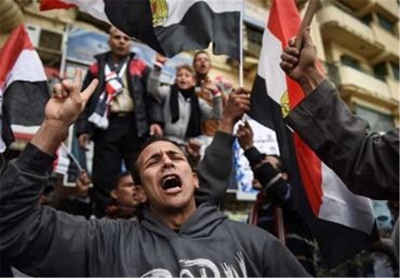 4 کشته و بازداشت های گسترده در سالروز انقلاب 25 ژانویه مصر