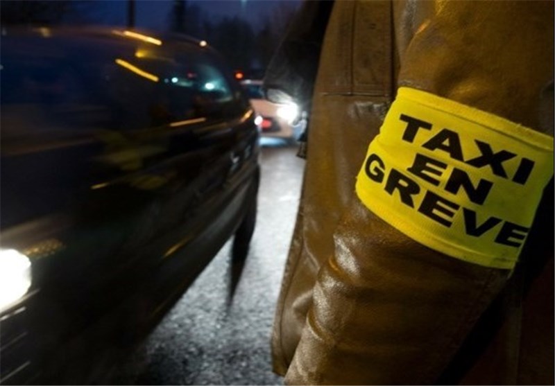 اعتصاب رانندگان تاکسی پاریس وارد دومین روز شد