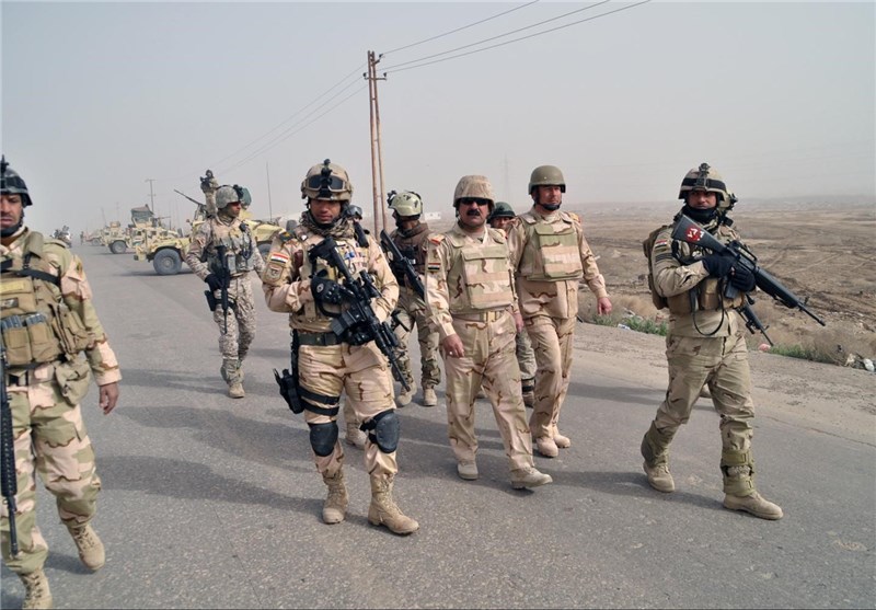 پیشروی نیروهای عراقی در جنوب شرقی موصل
