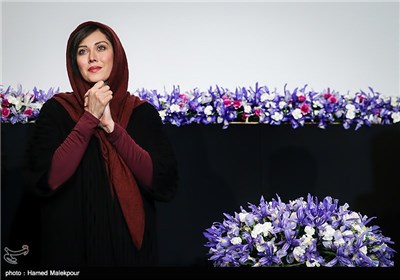 مهتاب کرامتی در مراسم بزرگداشت سه نسل از هنرمندان دوبله ایران