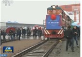 قطار جاده ابریشم از چین عازم ایران شد
