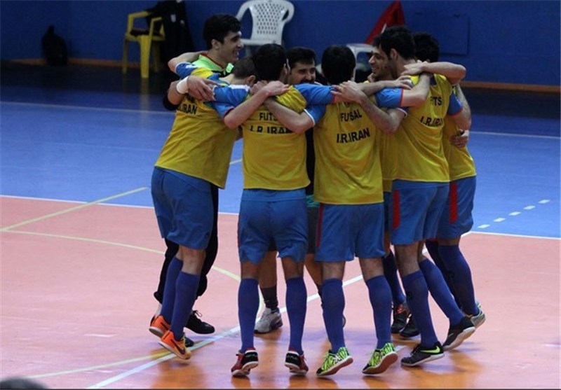 استارت تیم ملی فوتسال ایران با پیروزی پرگل مقابل اردن