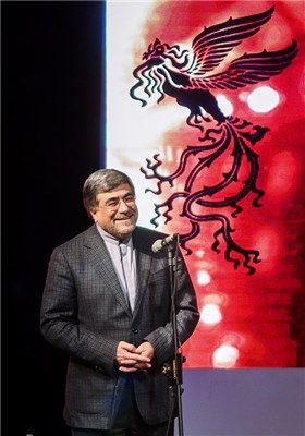سخنرانی علی جنتی وزیر فرهنگ و ارشاد اسلامی در مراسم افتتاحیه سی و چهارمین جشنواره فیلم فجر