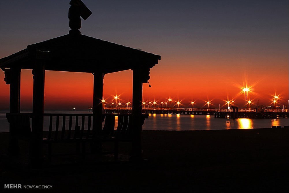 ساحل طلوع کیش کجاست