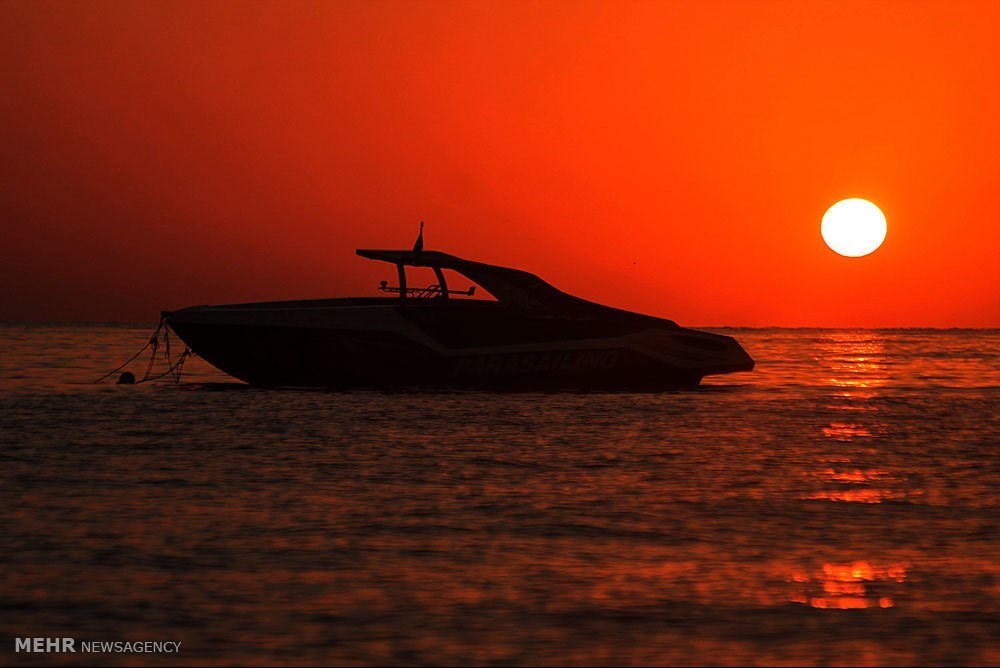 ساحل طلوع کیش کجاست