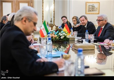 Iranian, German FMs Meet in Tehran