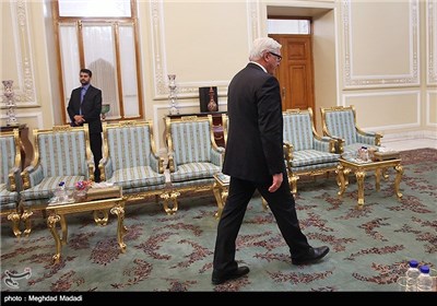 Germany’s Steinmeier Meets with Iran’s Speaker Larijani