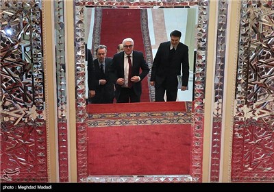 Germany’s Steinmeier Meets with Iran’s Speaker Larijani