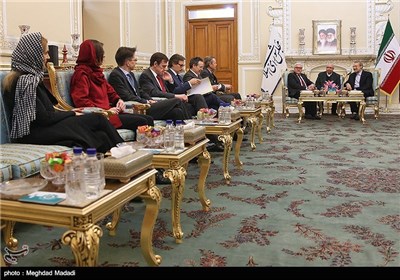 Germany’s Steinmeier Meets with Iran’s Speaker Larijani