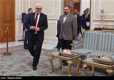 Germany’s Steinmeier Meets with Iran’s Speaker Larijani