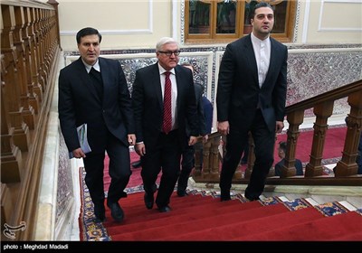 Germany’s Steinmeier Meets with Iran’s Speaker Larijani