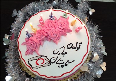 جشن تولد فرمانده پلیس بجنورد برای همکارش