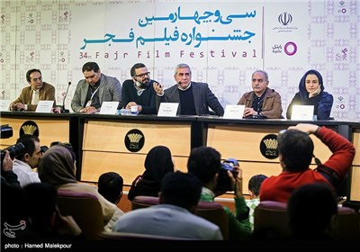 نشست خبری فیلم سینمایی بادیگارد - سی و چهارمین جشنواره فیلم فجر