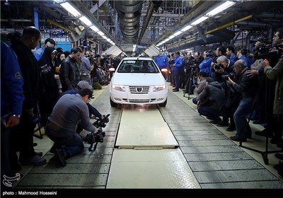 مراسم افتتاح خط تولید موتور سورن توربو شارژ