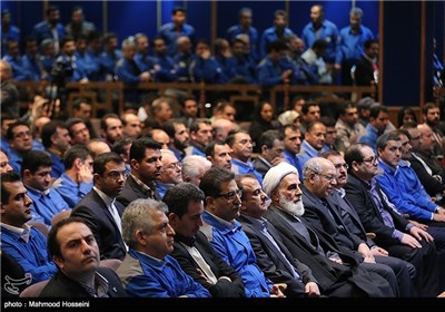 مراسم افتتاح خط تولید موتور سورن توربو شارژ