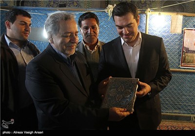 Greek PM Tsipras Visits Historical Sites in Iran’s Isfahan