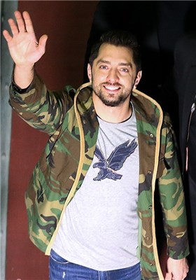 بهرام رادان بازیگر فیلم سینمایی بارکد در هفتمین شب جشنواره فیلم فجر - پردیس ملت