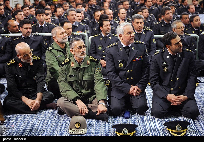 دیدار فرماندهان و کارکنان نیروی هوایی ارتش با رهبر معظم انقلاب- عکس خبری تسنیم | Tasnim | خبرگزاری تسنیم | Tasnim