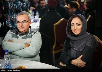 نیکی کریمی و ابوالحسن داوودی اعضای هیئت داوران سی‌وچهارمین جشنواره فیلم فجر
