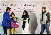 تقدیر از سجاد پهلوان‌زاده تدوینگر فیلم ایستاده در غبار، سپیده عبدالوهاب تدوینگر فیلم به دنیا آمدن و هایده صفی‌یاری تدوینگر فیلم لانتوری نامزدهای دریافت سیمرغ بلورین بهترین تدوین سی‌وچهارمین جشنواره فیلم فجر
