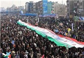 پیام حضور گسترده مردم در راهپیمایی 22 بهمن حرکت رو به جلوی تمدن اسلامی است