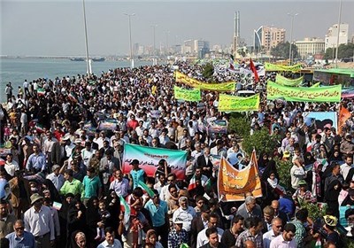 جشن بزرگ مردم هرمزگان پس از حمله مقتدرانه ایران به اسرائیل