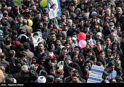 راهپیمایی 22 بهمن در تهران