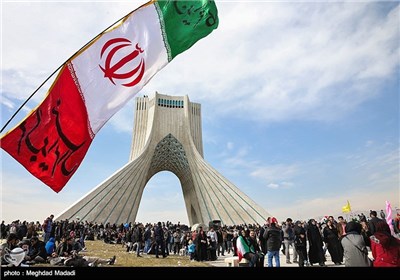 راهپیمایی 22 بهمن در تهران