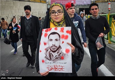 راهپیمایی 22 بهمن در تهران