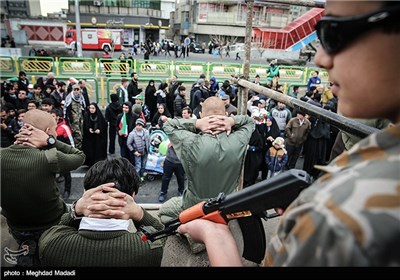 راهپیمایی 22 بهمن در تهران