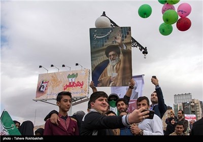 Iranians Mark Anniversary of 1979 Islamic Revolution 