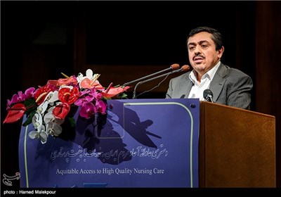 سخنرانی محمد آقاجانی معاون درمان وزیر بهداشت در مراسم بزرگداشت روز پرستار