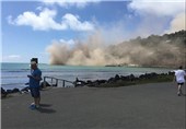 «تصاویر» لحظه وقوع زلزله 5.9 ریشتری در نیوزیلند