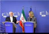 کنفرانس خبری ظریف  و فدریکا موگرینی