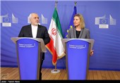کنفرانس خبری ظریف  و فدریکا موگرینی