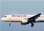 فرود اضطراری هواپیمای زاگرس در اصفهان به دلیل مسافر بد حال
