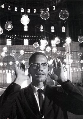 American Black Rights Activist Malcolm X