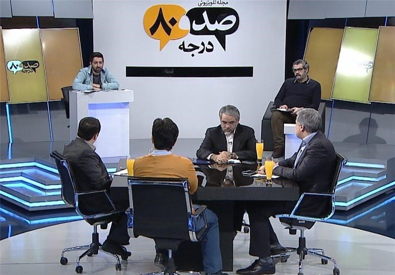 مناظره قوچانی و علی عسگری در «180 درجه» شبکه افق