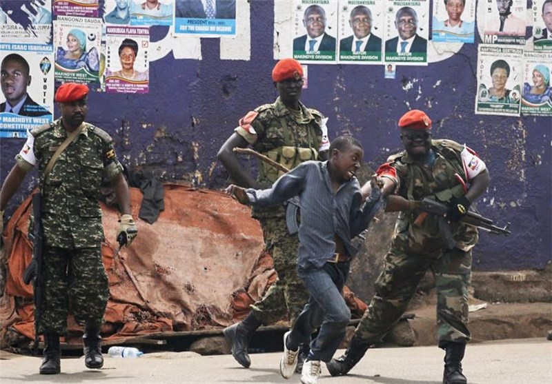 تصاویر/درگیری های بعد از انتخابات در اوگاندا