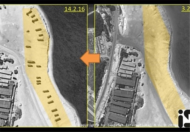 آمریکا: نشانه‌هایی از ادامه اقدامات پکن در نظامی کردن دریای جنوبی چین وجود دارد