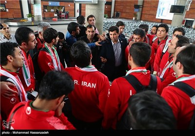 National Futsal Team Returns to Iran after Asian Title
