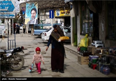 تبلیغات انتخابات مجلس و خبرگان رهبری در آق قلا - گلستان