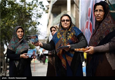 تبلیغات انتخابات مجلس و خبرگان رهبری در آق قلا - گلستان