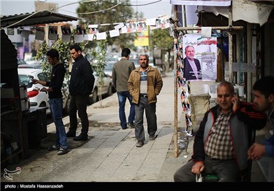 تبلیغات انتخابات مجلس و خبرگان رهبری در آق قلا - گلستان