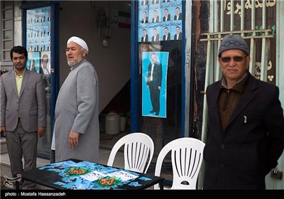 تبلیغات انتخابات مجلس و خبرگان رهبری در آق قلا - گلستان