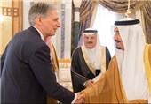 هاموند با شاه سعودی دیدار کرد