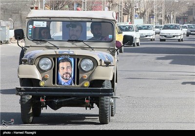 تبلیغات انتخابات مجلس و خبرگان رهبری در ابهر زنجان